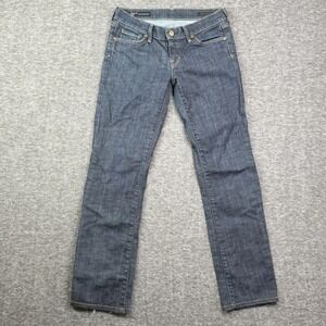 Citizens of Humanity Kelly Low Rise Bootcut Jeans Dark Wash SZ 28 *HEM‎ ALTERED*